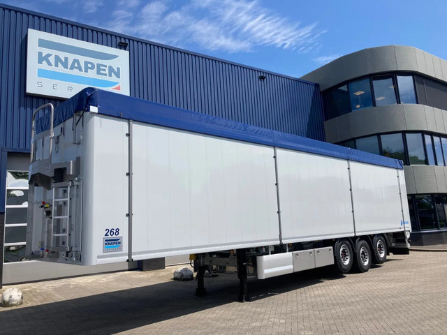 Knapen Trailers K200 - 91m3 stuuras NLA, 2x liftas en hogedrukreiniger *te huur / Vermietung*