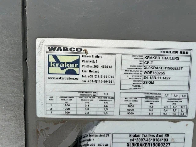 Kraker CF-200 90m3 Floor 10mm NL APK 10-2026 - Afbeelding 13