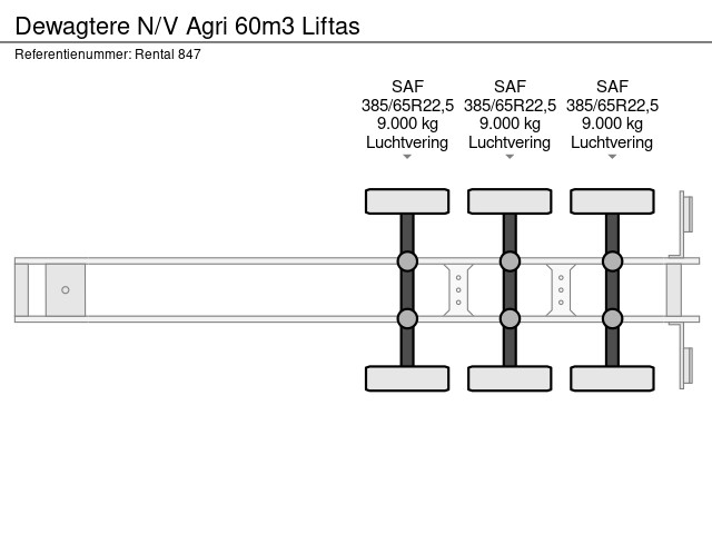 Dewagtere Agri 60m3 Liftas - Afbeelding 22